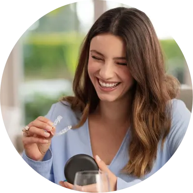 png image card girl smiling at aligners alignerinvisalign png image card girl smiling at aligners alignerinvisalign