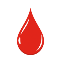 blood drop icon Emergency LP